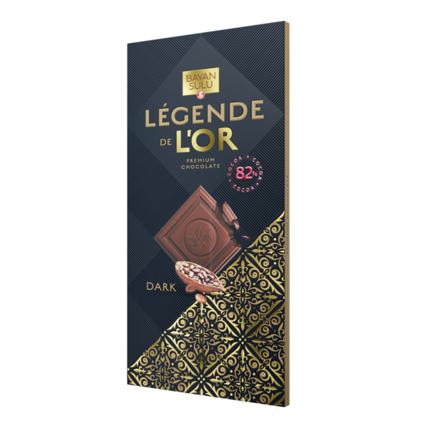 Шоколад горький «Legende de lꞌor Dark»