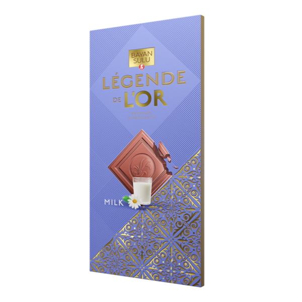 Шоколад молочный «Legende de lꞌor Milk»